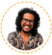 Studio portrait of Shakthi